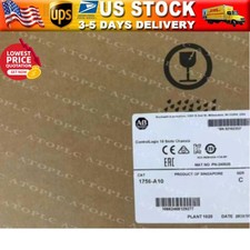 1756-A10 Chassis10 Slot 2021 New Factory Sealed Allen Bradley US Free Tax