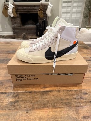 Nike Off-White x Blazer Mid The Ten Size 9 VERY CLEAN OG ALL