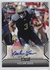 2019 Leaf Draft Auto Keelan Doss #BA-KD1 Auto 1s8