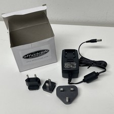 12V 1.5A Power Supply Wall AC Adaptor, Interchangeable Plug UK, EU, US