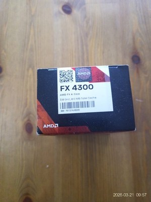 NEW AMD FX-4300 Quad-Core 3.8 GHz FD4300WMHKBOX AM3+ CPU Processor w/Cooler