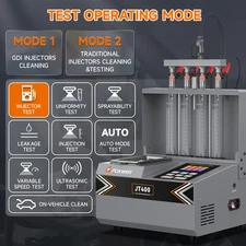 Ultrasonic Fuel Injector Cleaner Tester 4 Cylinder For GDI CGI EFI TFSI Injector