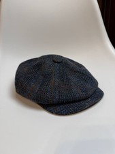 Harris Tweed SHELBY Newsboy Cap Wool Vintage Gatsby Baker Boy Handmade Sterkowsk