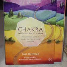 Chakra Wisdom Oracle Cards Deck English  Tarot Cards 