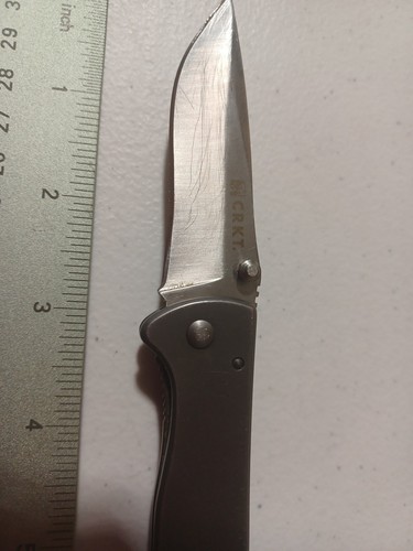 2 Small Crkt Pocket Knives 007 - Picture 3 of 6