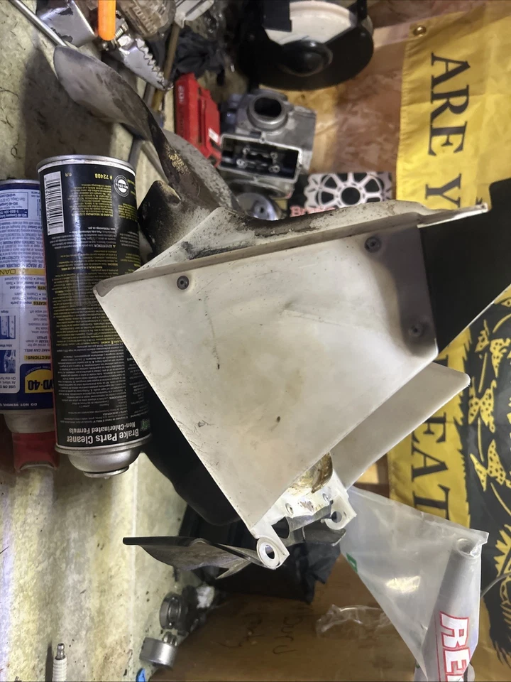 Honda CR250R CR250 1997 1998 1999 OEM CAJA DE AIRE FILTRO DE AIRE CAJA ADMISIÓN Foto 2 de 4