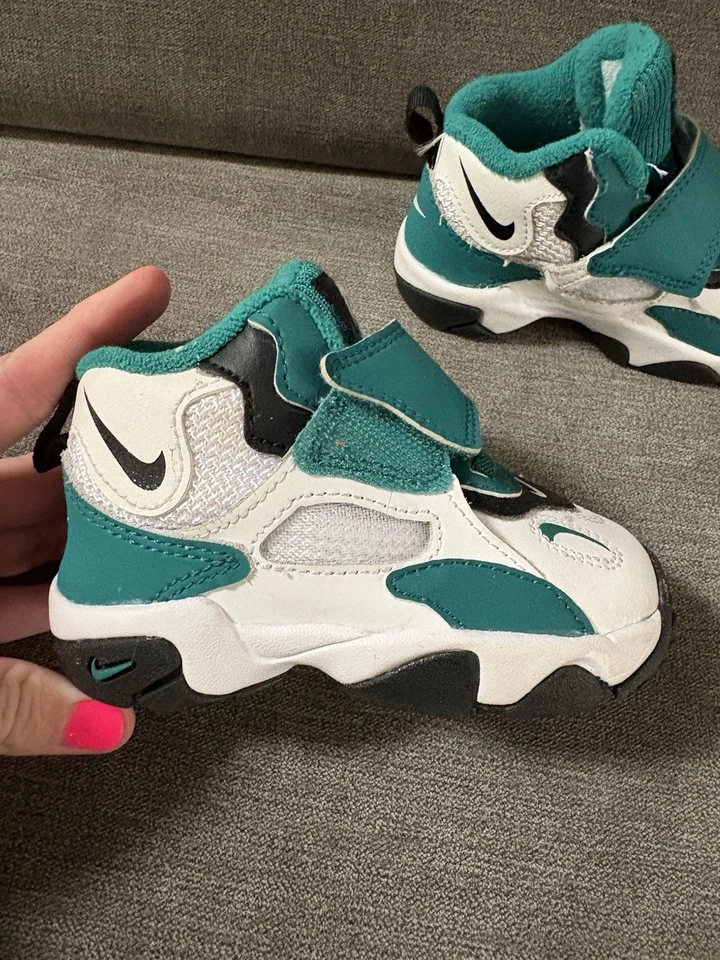 Nike Air Speed Césped Niño Pequeño 6c Zapatos Turq Verde Agua Dulce Tenis Atléticos Foto 2 de 4