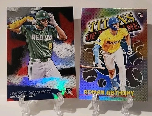 Roman Anthony RC - 2026 Topps Series 1 - Titans Of The Game + Stars Of The MLB