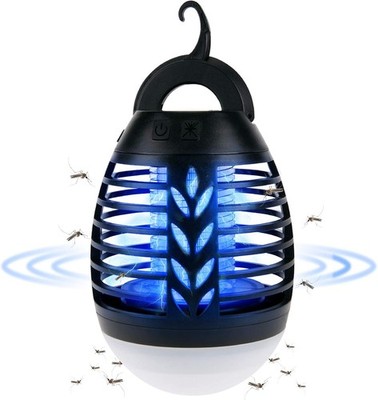 ROVLAK Insektenvernichter Campinglampe Outdoor LED Mückenlampe USB 2-In-1 