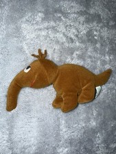 Snuffleupagus Plush 11" Sesame Street Beans Tyco 1997 Snuffy