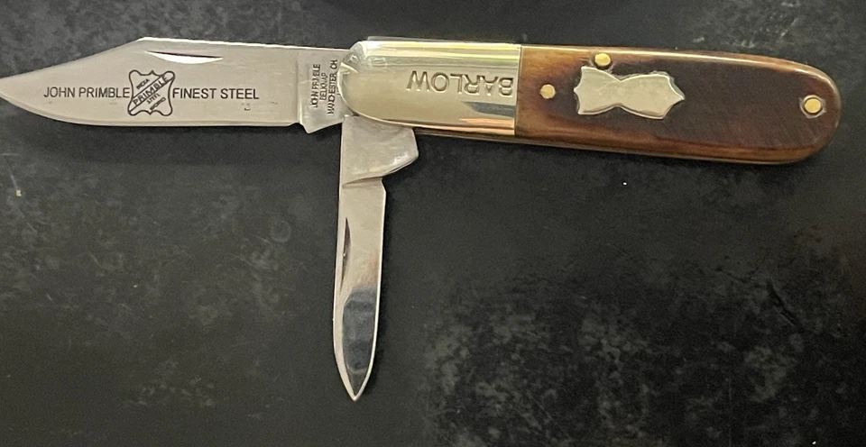 John Primble 29009BK Barlow Saw Cut Bone Handle 2025 Made In USA Used  - Image 3 of 4