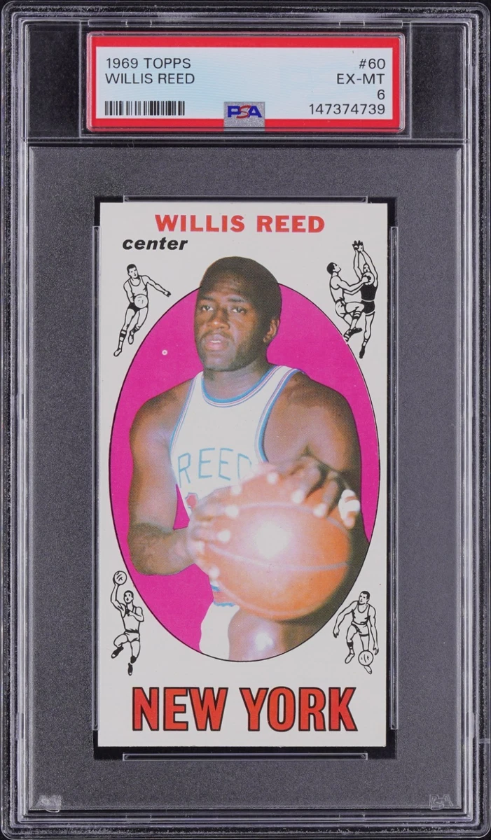 Topps Willis Reed Basketball Sports Trading Card Singles for sale