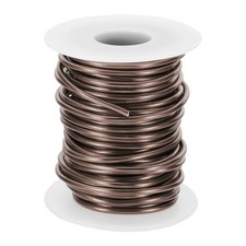 2.5mm Aluminum Wire for Sculpting, Jewelry Making, Metal Wrap, Brown