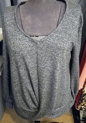 Beautiful 24/7 Blouse Size LG Armpits 25 In Shoulder Down 27 In Bottom 25 In