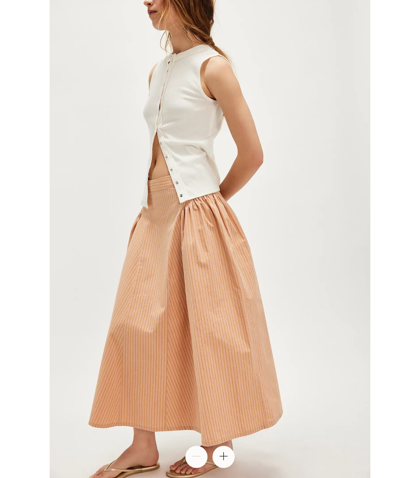 FREE PEOPLES KATIA PRINT MAXI SKIRT MSRP$148 ~ Sun-kissed & Breezy