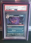 Pokémon Gengar 050/088 GameStop Promo Exclusive Cosmos Holo PSA 10, Metal slab