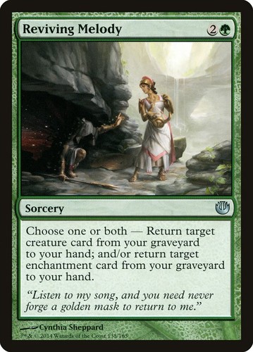 Reviving Melody JOU #138 MTG Normal