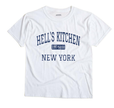 Hell's Kitchen New York NY T-Shirt New York City EST