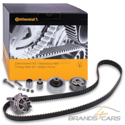CONTI ZAHNRIEMENSATZ + WASSERPUMPE FÜR AUDI A3 8L 1.9 TDI AGR AHF ALH ASV 96-01