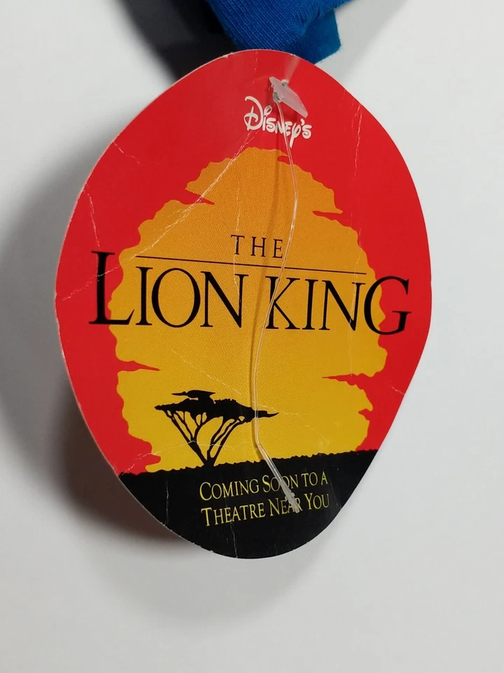 Camisa Tie Dye Disney Rey León Talla XL Juvenil Vintage Años 90 Nueva Con Etiquetas Foto 4 de 4