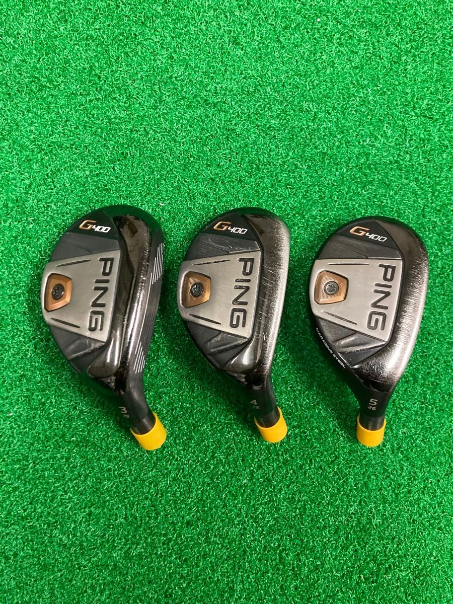 PING G400 Hybrid Heads Set (3U, 4U, 5U) Right-handed with Original 