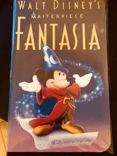 Fantasia VHS Black 1132 Clamshell Box