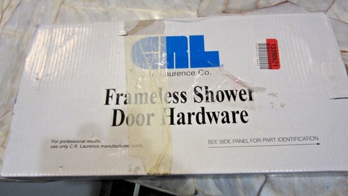 Coppia Maniglie Porta Vetro Doccia 12" Spazzolate 1" SS Senza Telaio CM12X12BS CR Laurence - Foto 3 di 4