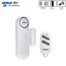 Wireless Remote Control Magnetic Sensor Door Window Home Security Alarm