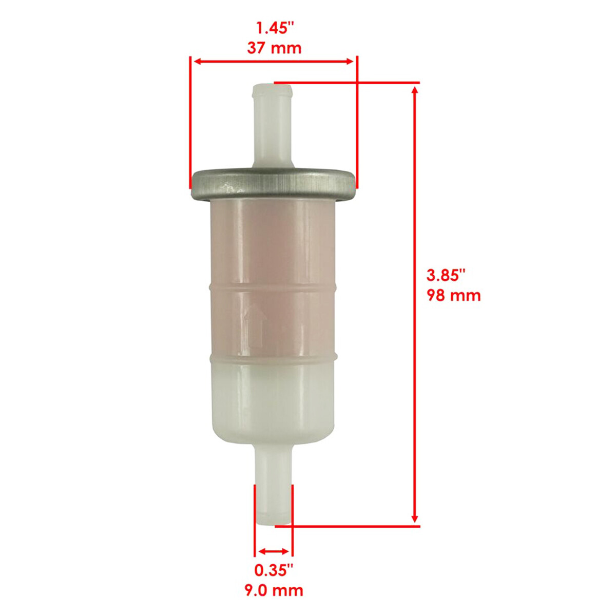 2PCS Fuel Filter For Kawasaki ZX600F1 Ninja ZX6R 1995 1996 1997 | eBay