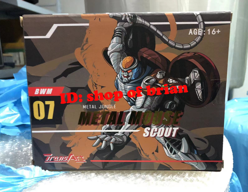 ゲームキャラクター TransArt BWM07 L MOUSE SCOUT TransArt BWM-07 || Metal Jungle: BWM-07 Metal Mouse Scout