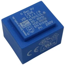 Block VB1.5/1/9 Transformer 1.5VA 9V Print Transformer Power Transformer 857654-