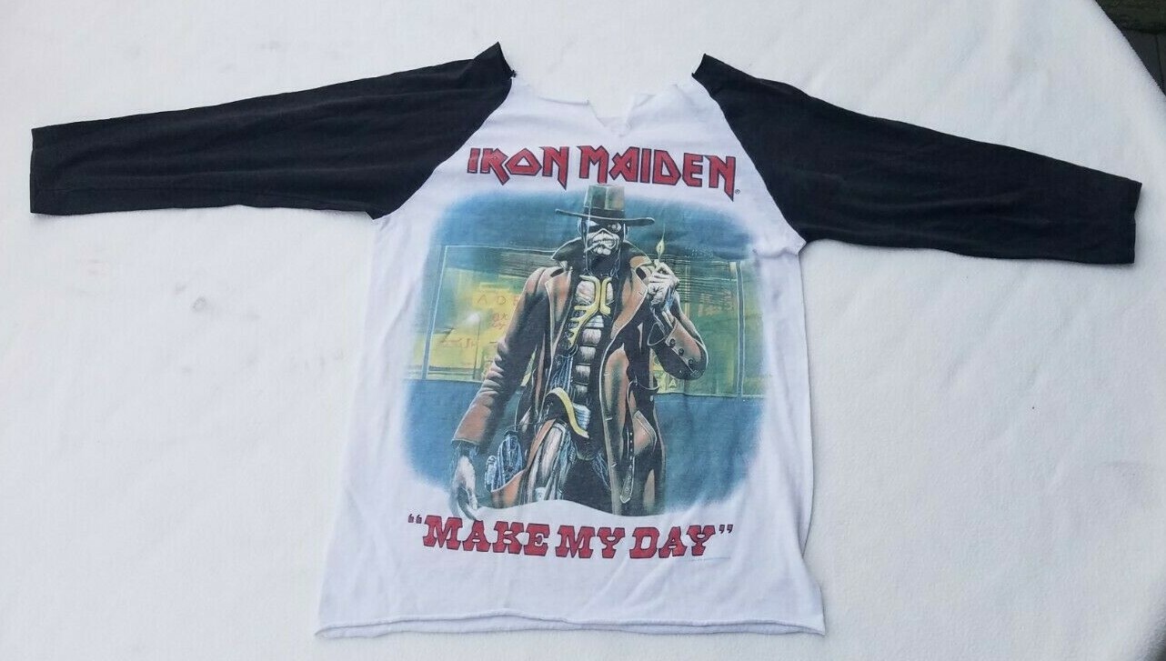 Vtg 80s Iron Maiden\