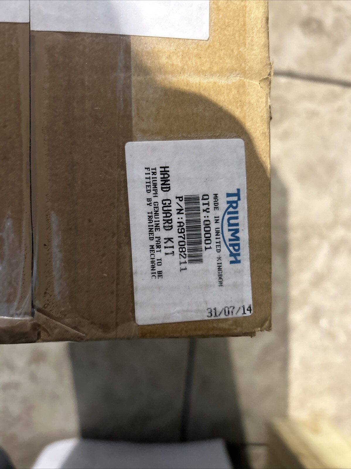 Triumph Tiger 800/XC Hand Guards OEM A9708211 for sale online | eBay
