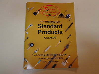 Fenwal Electronics NTC/PTC Thermistor Standard Products Catalog 1985