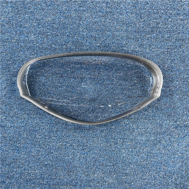 Cubierta de lente de faro transparente lateral derecho 1 pieza para Porsche Cayenne 2009-2012 Foto 2 de 4