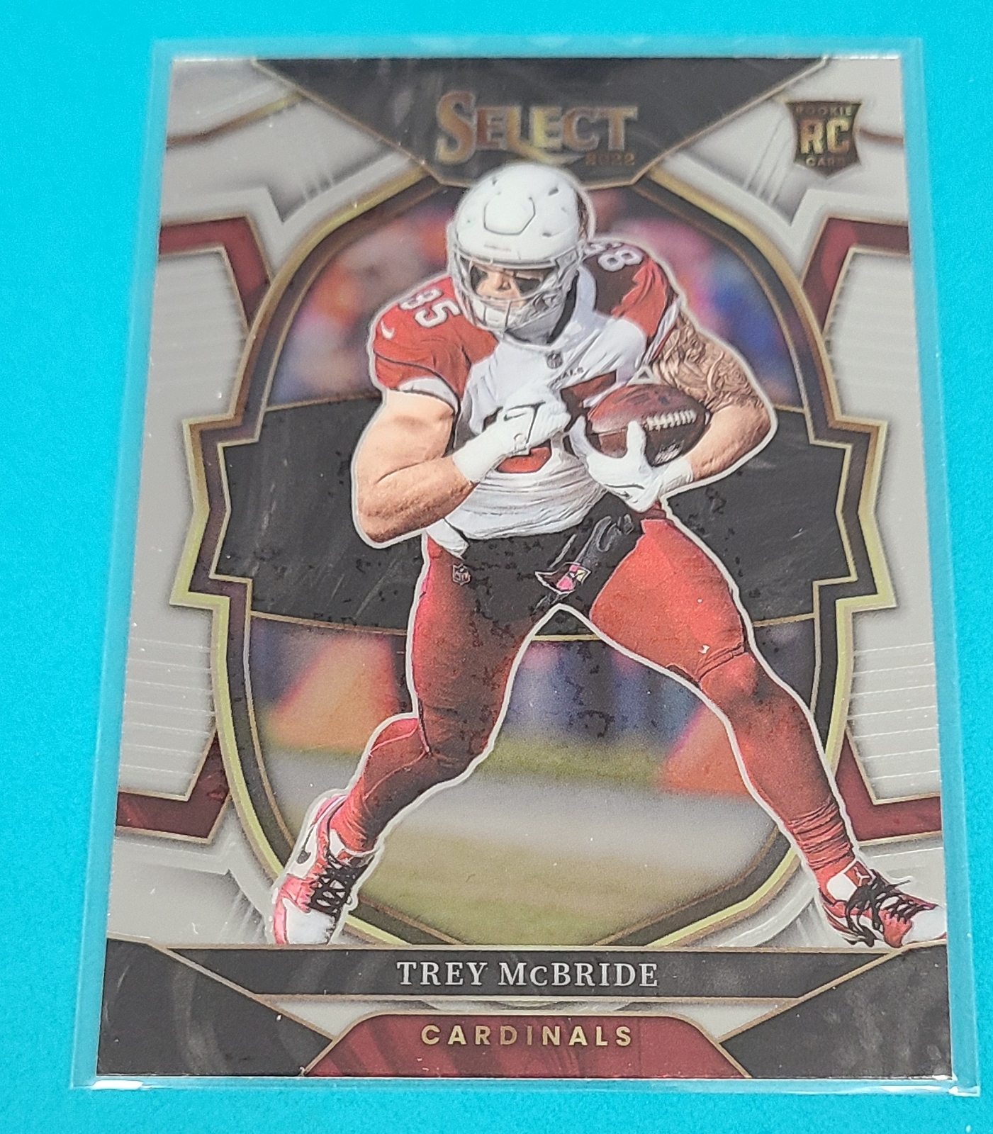2022 Panini Select RC #11 Trey McBride Arizona Cardinals FOOTBALL Card 1D
