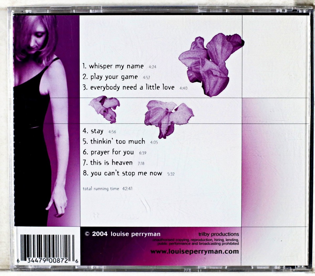 louise perryman whisper my name 希少AOR Whisper My Name by Louise Perryman (CD, 2002) - CD PreOwned