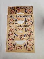 45 RPM 7" RECORD SLEEVES CO. SLEEVE 3 PACK SEE PHOTOS - ABC Paramount SLV153