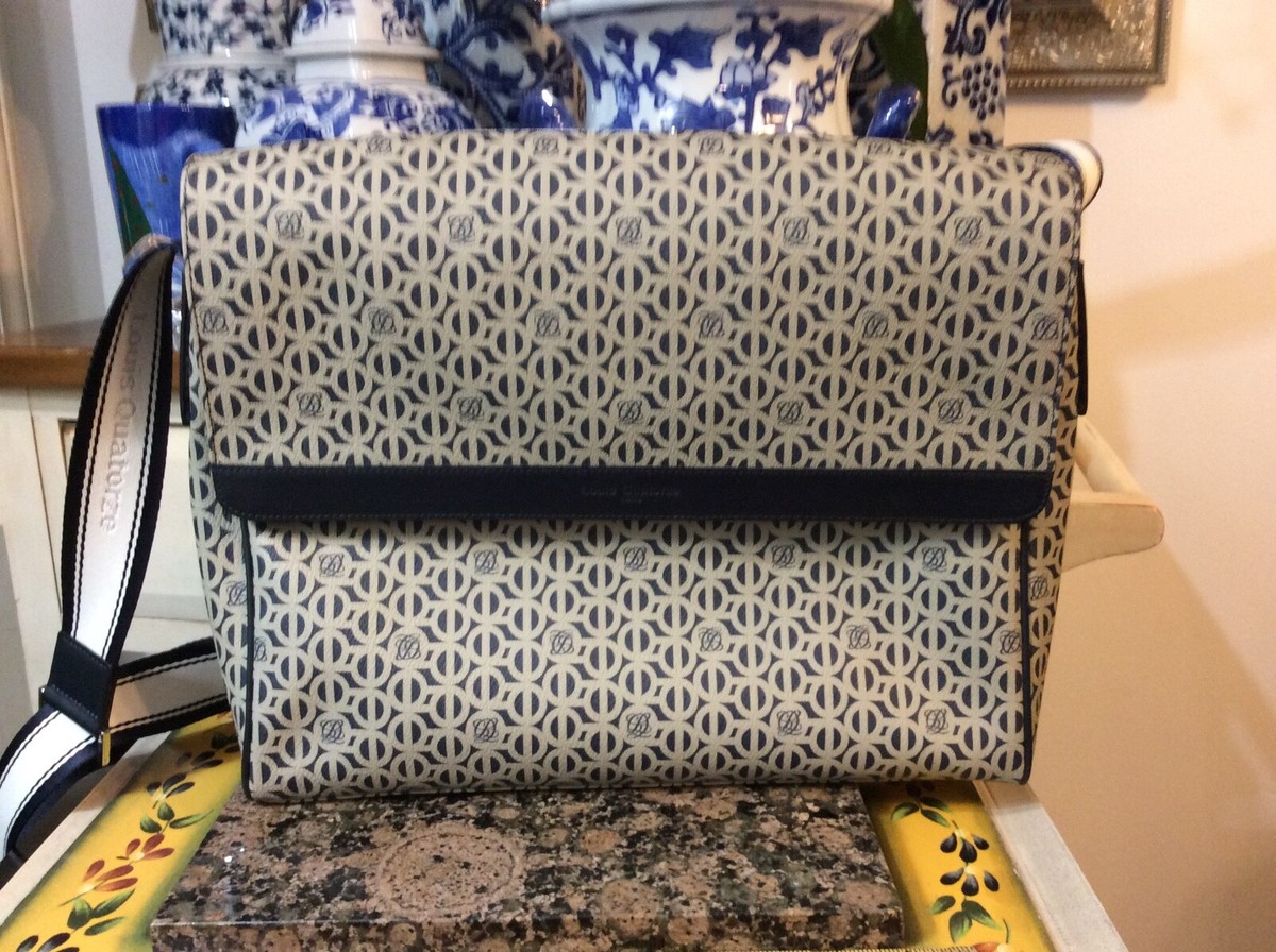 Louis Quatorze Paris Shoulder Crossbody Messenger Vertical Monogram Sling  Bag