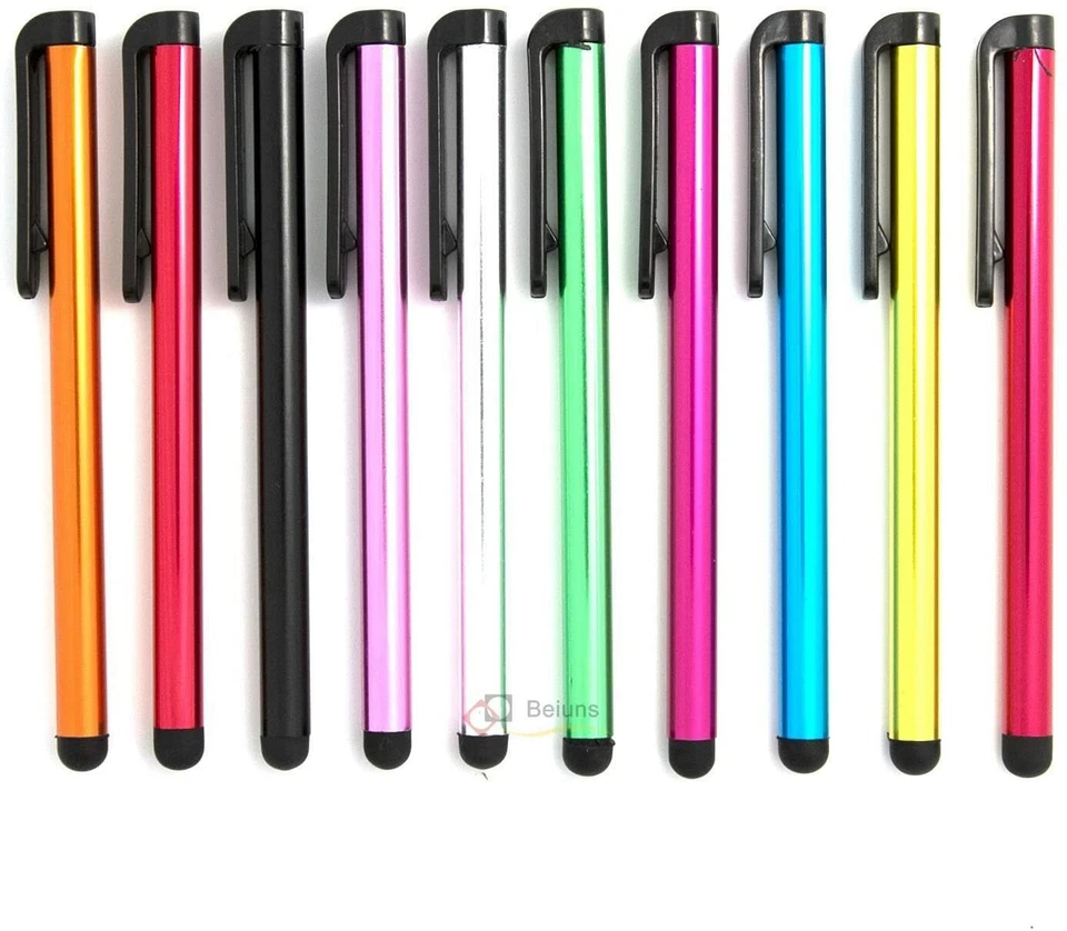 LOT 10 x Stylet Stylo tactile pour iPhone / iPad /Samsung / Motorola /wiko...