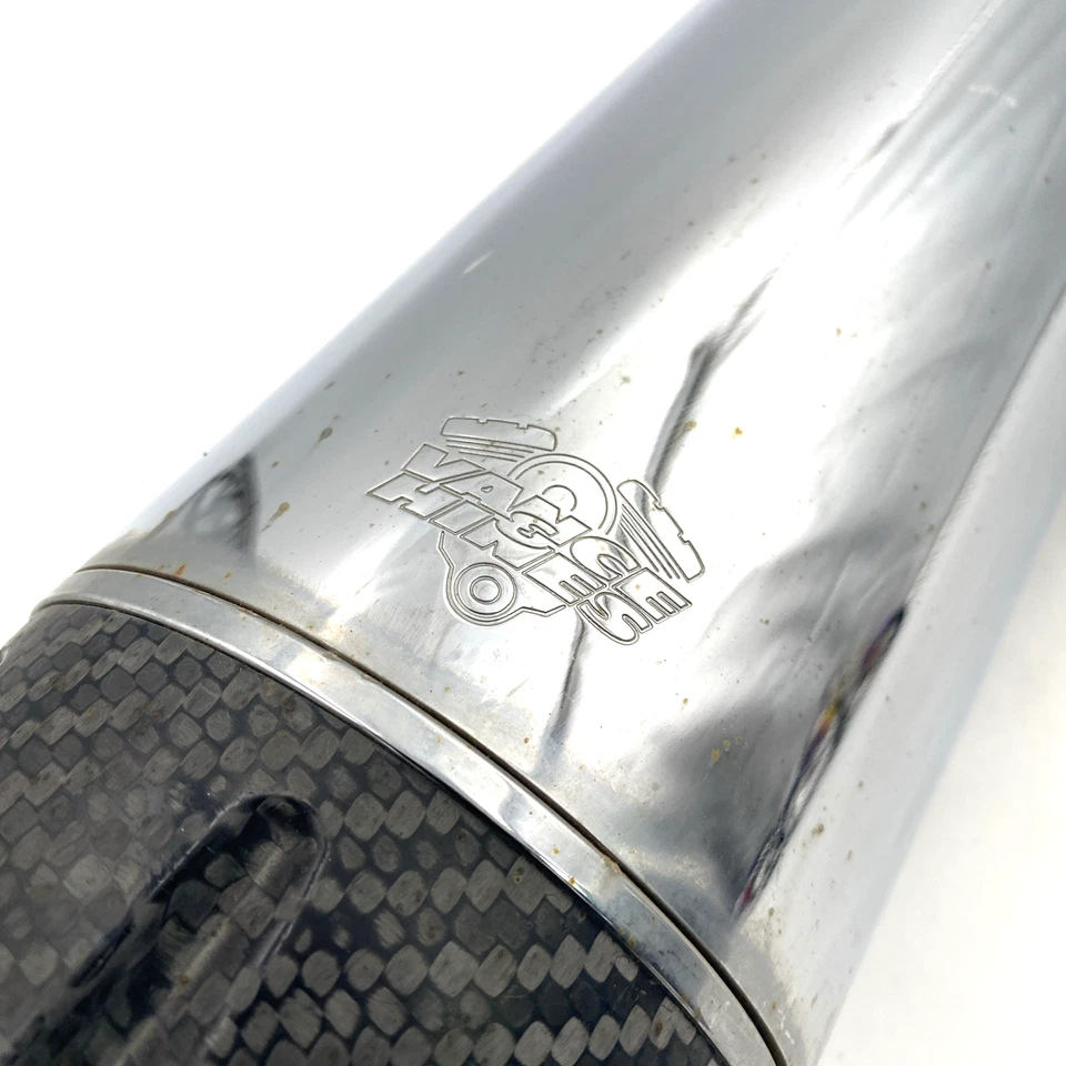 Silenciador de escape izquierdo Vance & Hines Power Duals antideslizante 09-16 Harley Touring Foto 2 de 4