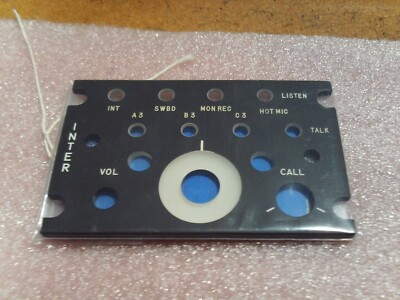 ELECTROSPACE / RAYTHEON BLANK PANNEL # 78-18320-007  NSN:  5975-01-111-9982