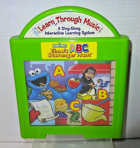 Mattel Learn Through Music Elmo's ABC Scavenger Hunt Game Cartridge