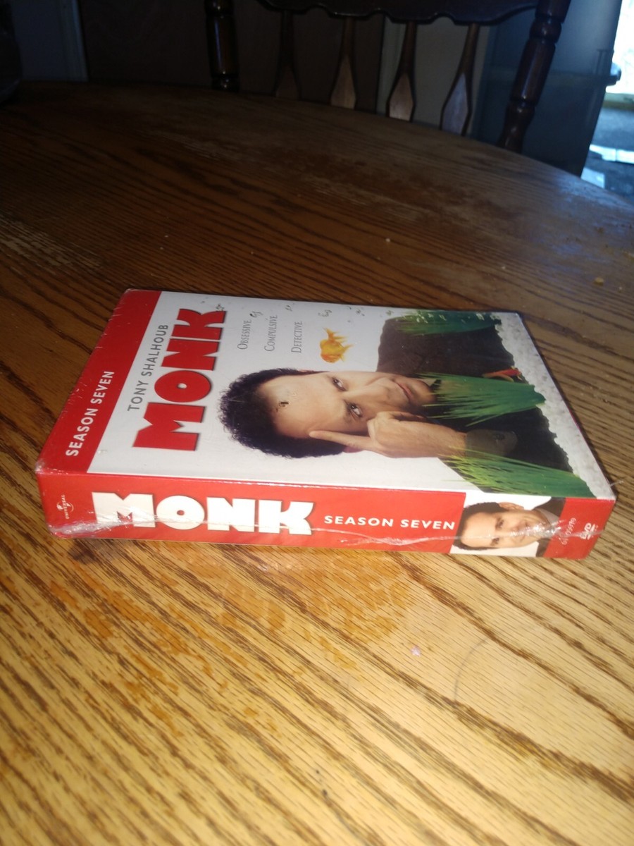 Monk - Season Seven (DVD, 2009, 4-Disc Set) | eBay