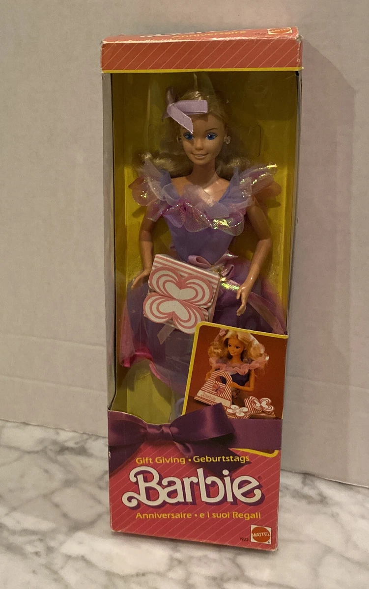 Gift giving sales barbie 1985