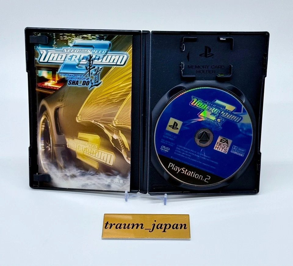 Need For Speed Underground 2 Sha Do PS2 Japan Import Racing Game Tested - Image 3 of 3