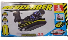 Sportsstuff Descender Kids Inflatable Snow Tube/Sled with Ultra Durable Nylon