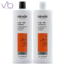 NIOXIN System 4 Shampoo  Conditioner Kit  Color Treated Hair Advanced Thinning