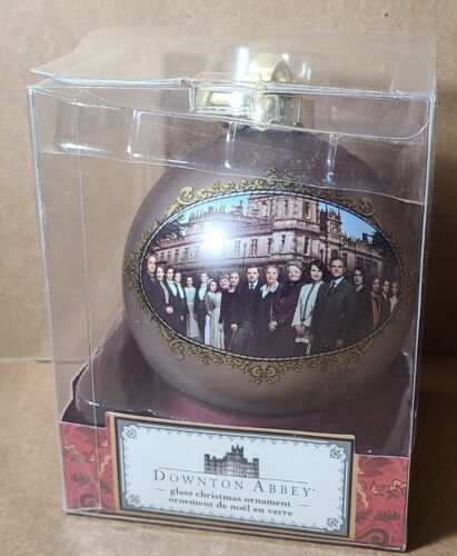 Kurt Adler 2013 Downton Abbey Cast Masterpiece Theater Glass Ornament Season 4 - Picture 1 of 7