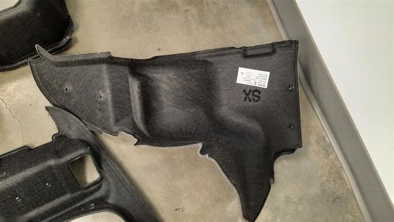 2012 FERRARI CALIFORNIA F149 OEM REAR TRUNK CARPET TRIM INTERIOR SET